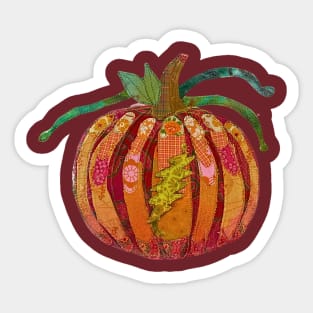 Funky Pumpkin Sticker